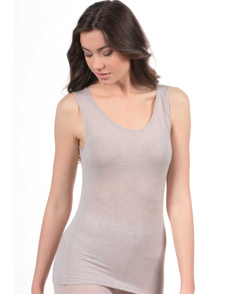 Canotta Donna EGI art. 5219 cashmere e modal